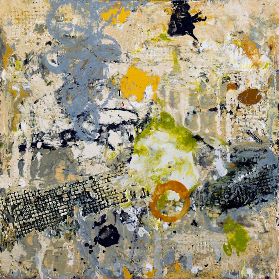 Pieces 8 - 16 in. x 16 in. - Encaustic Mixed Media on Panel